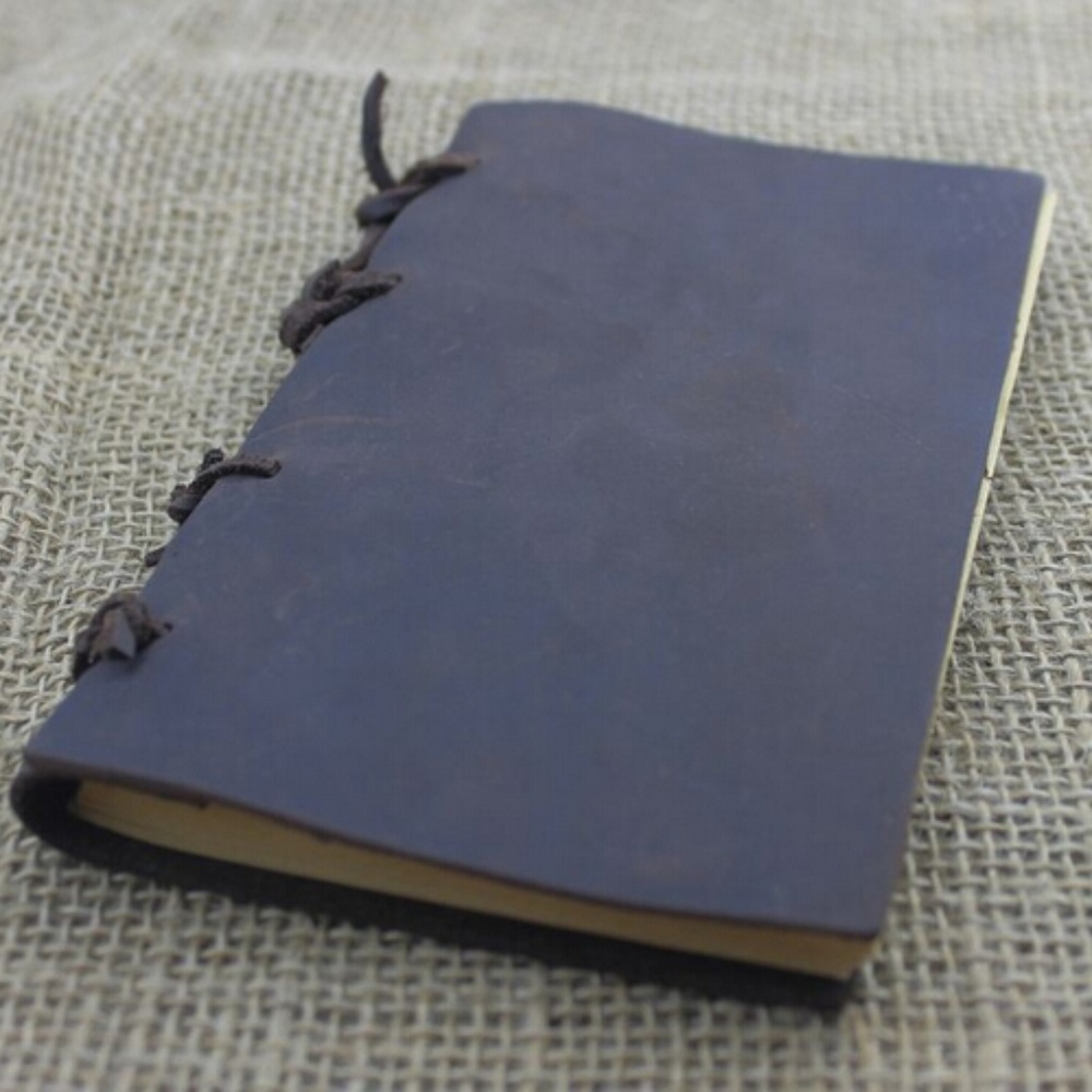 Real Leather Handmade Notebook Travel Journal